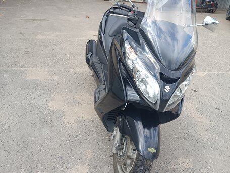 2007 Suzuki Burgman (SkyWave) 400, чёрный, 235000 рублей, вид 3