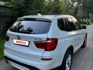 2014 BMW X3 28i xDrive II (F25) Рестайлинг, белый, 2650000 рублей, вид 3