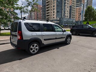 2018 Lada (ВАЗ) Largus Cross I, серебристый, 802000 рублей, вид 4