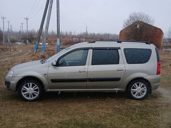 2014 Lada (ВАЗ) Largus I, бежевый, 990000 рублей - вид 6