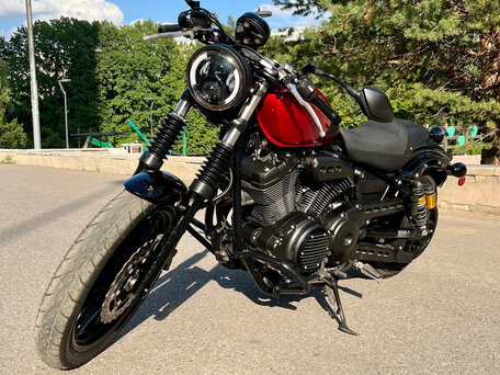 2015 Yamaha XVS950, красный, 550000 рублей, вид 1