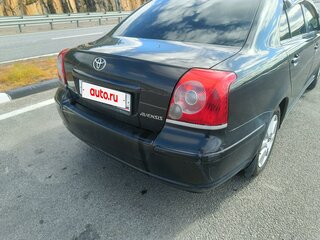 2008 Toyota Avensis II Рестайлинг, чёрный, 530000 рублей, вид 5