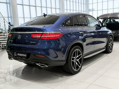 2017 Mercedes-Benz GLE Coupe 350 d I (C292), синий, 4480000 рублей, вид 5