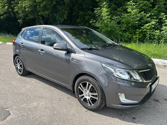 2012 Kia Rio 4-speed III, серый