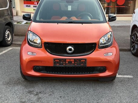 2016 Smart Fortwo III, оранжевый, 2990000 рублей, вид 2