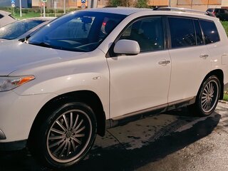 2011 Toyota Highlander II (XU40) Рестайлинг, белый, 2480000 рублей, вид 1