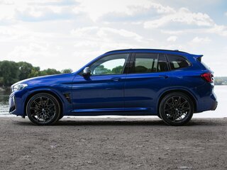 2023 BMW X3 M Competition I (F97) Рестайлинг, синий, 8250000 рублей, вид 4
