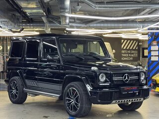 2017 Mercedes-Benz G-Класс 500 II (W463) Рестайлинг 4, чёрный, 6100000 рублей, вид 2