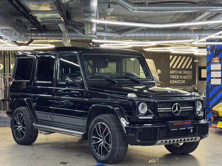 2017 Mercedes-Benz G-Класс 500 II (W463) Рестайлинг 4, чёрный, 6100000 рублей, вид 2