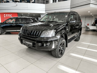 2008 Toyota Land Cruiser Prado 5-speed 120 Series Рестайлинг, чёрный, 1950000 рублей, вид 1