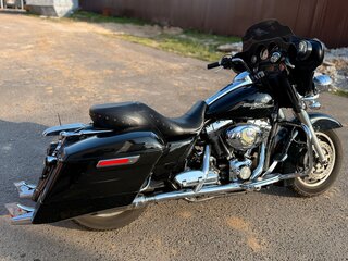 2008 Harley-Davidson Street Glide, чёрный, 825000 рублей, вид 3
