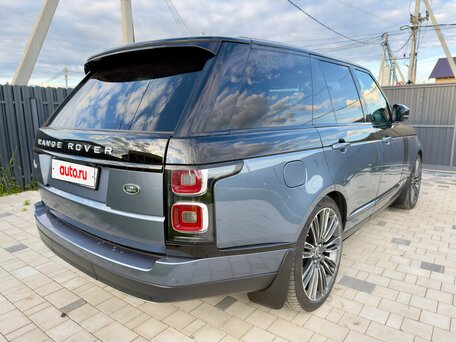 2018 Land Rover Range Rover IV Рестайлинг, синий, 5099000 рублей, вид 5