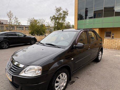 2012 Renault Logan I Рестайлинг, чёрный, 720000 рублей, вид 1