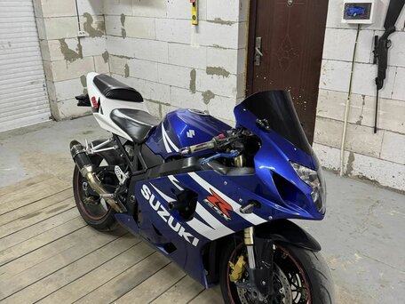 2004 Suzuki GSX-R 600, синий, 380000 рублей, вид 3