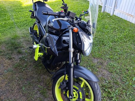 2009 Yamaha XJ6 (FZ6R), чёрный, 450000 рублей, вид 1