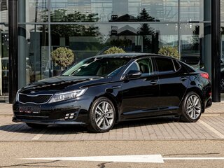 2014 Kia Optima III Рестайлинг, чёрный, 1455000 рублей, вид 1