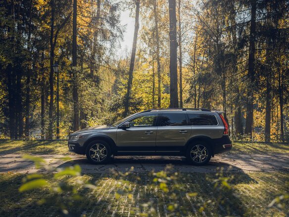 2013 Volvo XC70 II Рестайлинг, бежевый - вид 8