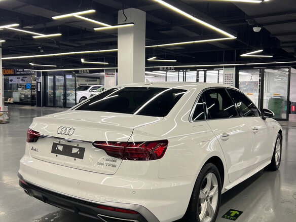 2021 Audi A4 35 TFSI Long V (B9) Рестайлинг, белый, 2431000 рублей - вид 5
