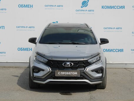 2024 Lada (ВАЗ) Vesta SW Cross I Рестайлинг (NG), серебристый, 1475000 рублей, вид 2