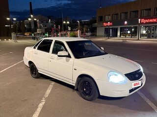 2009 Lada (ВАЗ) Priora I, белый, 130000 рублей, вид 2