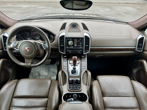 2012 Porsche Cayenne Turbo II (958), чёрный, 2100000 рублей - вид 7