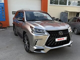 2017 Lexus LX 570 III Рестайлинг 2, бежевый, 7000000 рублей, вид 2