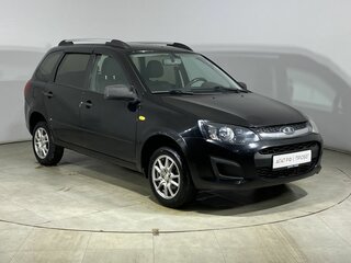 2016 Lada (ВАЗ) Kalina II, чёрный, 435000 рублей, вид 4