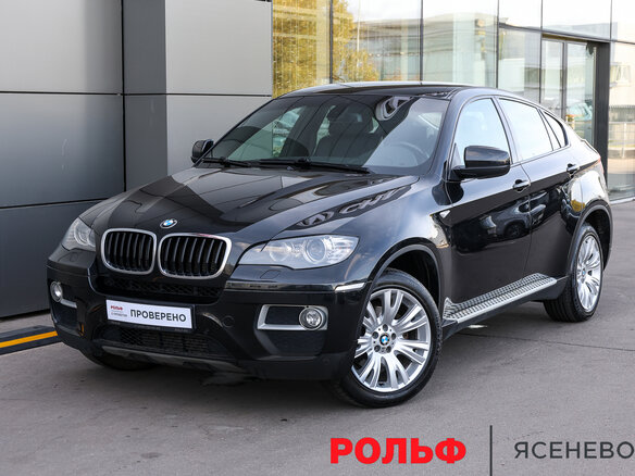 2013 BMW X6 30d I (E71) Рестайлинг, чёрный, 2498000 рублей