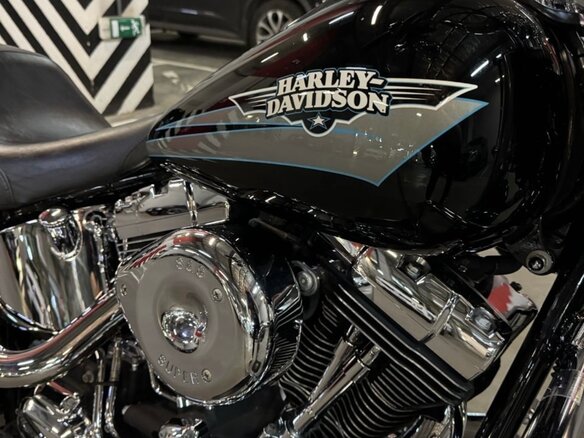 2009 Harley-Davidson Fat Boy, чёрный, 985000 рублей - вид 6
