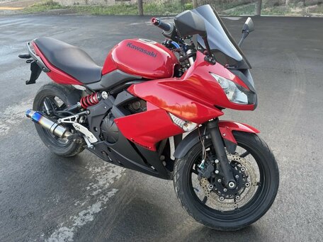 2011 Kawasaki ER-4F (Ninja 400R), красный, 350000 рублей, вид 2