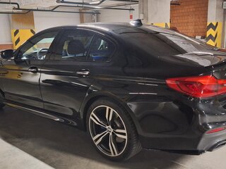 2018 BMW 5 серии 530i xDrive VII (G30/G31/G38), чёрный, 3345000 рублей, вид 5