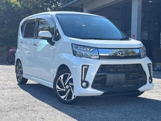 2018 Daihatsu Move VI Рестайлинг, белый, 560333 рублей, вид 4