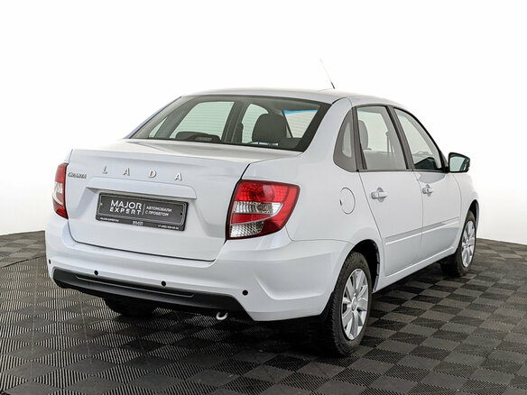 2023 Lada (ВАЗ) Granta I Рестайлинг, белый, 580000 рублей - вид 4