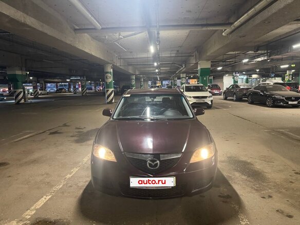 2007 Mazda 3 I (BK) Рестайлинг, красный - вид 1