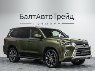 2021 Lexus LX 570 III Рестайлинг 2, зелёный, 12550000 рублей, вид 3