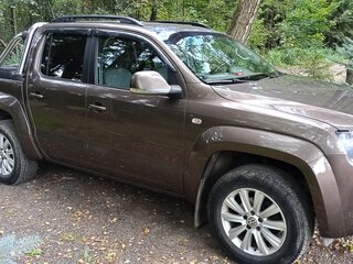 2013 Volkswagen Amarok Double Cab full-time I, коричневый, 1740000 рублей, вид 4