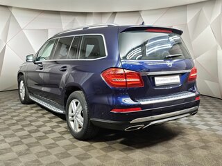 2016 Mercedes-Benz GLS 400 I (X166), синий, 3234000 рублей, вид 4