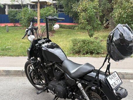 2007 Harley-Davidson Sportster 883, чёрный, 500000 рублей, вид 4