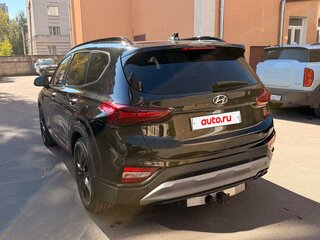 2019 Hyundai Santa Fe IV, чёрный, 2500000 рублей, вид 3