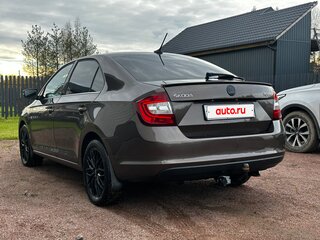 2017 Skoda Rapid I Рестайлинг, коричневый, 1150000 рублей, вид 4