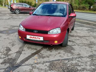 2007 Lada (ВАЗ) Kalina I, красный, 150000 рублей, вид 1
