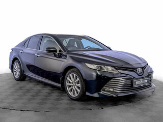 2019 Toyota Camry VIII (XV70), синий, 2145000 рублей, вид 3