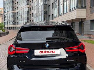 2021 BMW X3 30d xDrive III (G01) Рестайлинг, чёрный, 6180000 рублей, вид 5