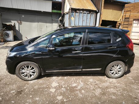 2018 Honda Fit III Рестайлинг, чёрный, 1250000 рублей, вид 4