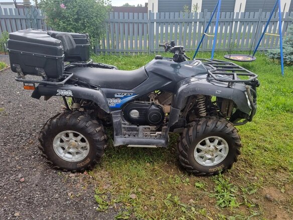 2009 Stels ATV-700, серый, 360000 рублей - вид 2