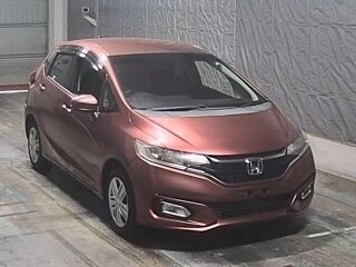 2017 Honda Fit III Рестайлинг, розовый, 1089000 рублей, вид 1