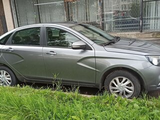 2016 Lada (ВАЗ) Vesta I, серый, 600000 рублей, вид 4