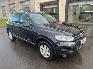 2012 Volkswagen Touareg II, чёрный, 1920000 рублей, вид 2