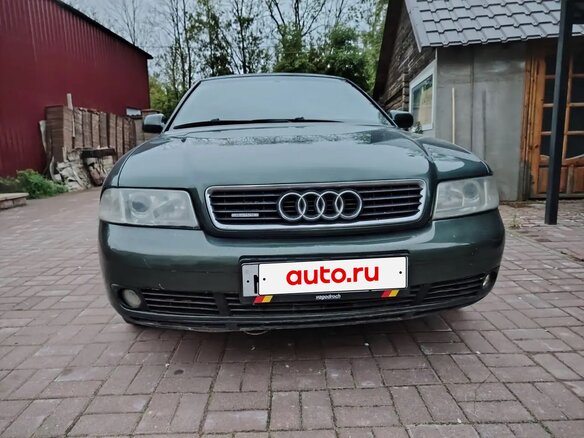 1999 Audi A4 I (B5) Рестайлинг, зелёный, 450000 рублей - вид 1