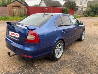 2010 Skoda Octavia II (A5) Рестайлинг, синий, 535000 рублей, вид 2